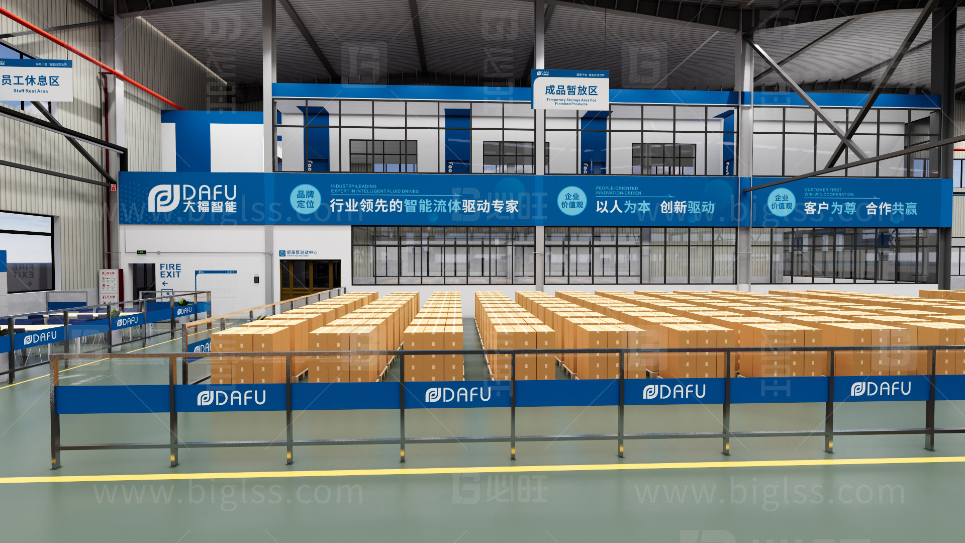 工廠目視化，車間目視化，目視化設計，空間設計