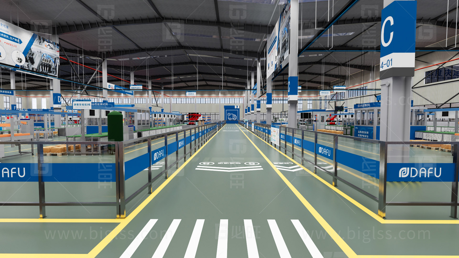 工廠目視化，車間目視化，目視化設計，空間設計