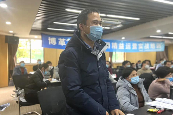 學員互動 精益生產管理培訓現場